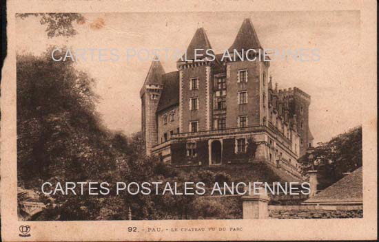 Cartes postales anciennes > CARTES POSTALES > carte postale ancienne > cartes-postales-ancienne.com Nouvelle aquitaine Pyrenees atlantiques Pau