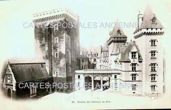 Cartes postales anciennes > CARTES POSTALES > carte postale ancienne > cartes-postales-ancienne.com Nouvelle aquitaine Pyrenees atlantiques Pau