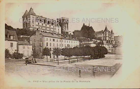 Cartes postales anciennes > CARTES POSTALES > carte postale ancienne > cartes-postales-ancienne.com Nouvelle aquitaine Pyrenees atlantiques Pau