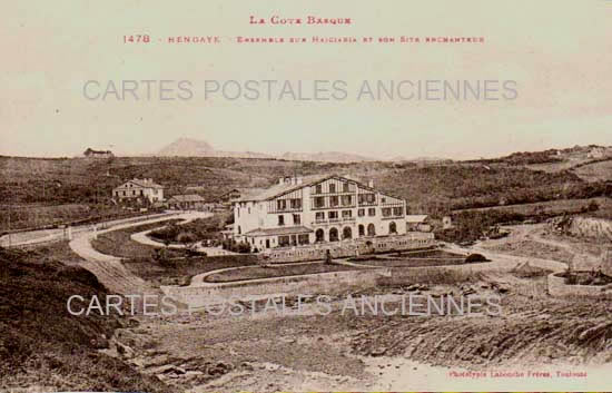 Cartes postales anciennes > CARTES POSTALES > carte postale ancienne > cartes-postales-ancienne.com Nouvelle aquitaine Pyrenees atlantiques Hendaye