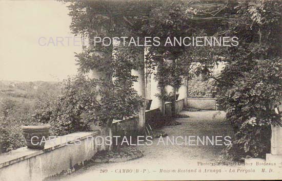 Cartes postales anciennes > CARTES POSTALES > carte postale ancienne > cartes-postales-ancienne.com Nouvelle aquitaine Pyrenees atlantiques Cambo Les Bains