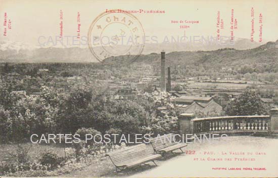 Cartes postales anciennes > CARTES POSTALES > carte postale ancienne > cartes-postales-ancienne.com Nouvelle aquitaine Pyrenees atlantiques Pau