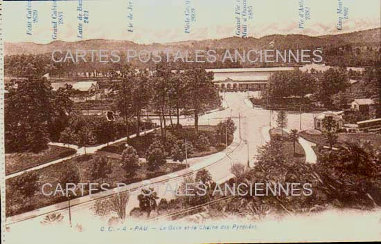 Cartes postales anciennes > CARTES POSTALES > carte postale ancienne > cartes-postales-ancienne.com Nouvelle aquitaine Pyrenees atlantiques Pau
