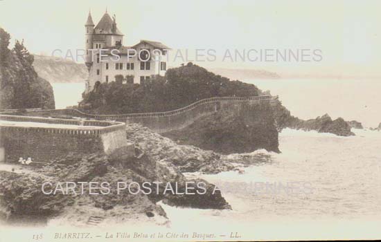 Cartes postales anciennes > CARTES POSTALES > carte postale ancienne > cartes-postales-ancienne.com Nouvelle aquitaine Pyrenees atlantiques Biarritz