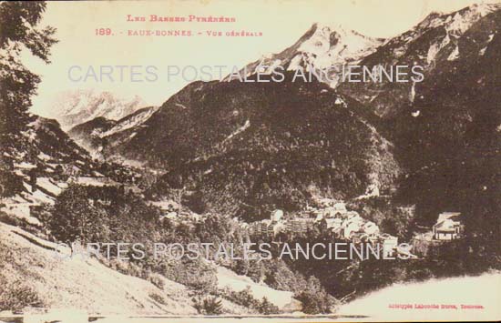 Cartes postales anciennes > CARTES POSTALES > carte postale ancienne > cartes-postales-ancienne.com Nouvelle aquitaine Pyrenees atlantiques Eaux Bonnes