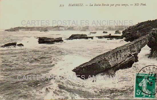 Cartes postales anciennes > CARTES POSTALES > carte postale ancienne > cartes-postales-ancienne.com Nouvelle aquitaine Pyrenees atlantiques Biarritz