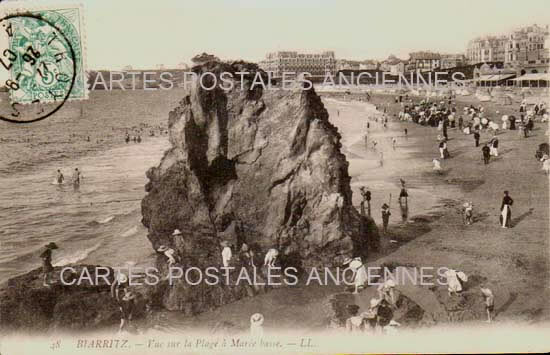 Cartes postales anciennes > CARTES POSTALES > carte postale ancienne > cartes-postales-ancienne.com Nouvelle aquitaine Pyrenees atlantiques Biarritz
