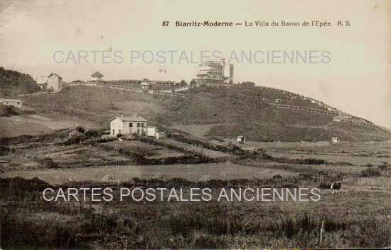 Cartes postales anciennes > CARTES POSTALES > carte postale ancienne > cartes-postales-ancienne.com Nouvelle aquitaine Pyrenees atlantiques Biarritz