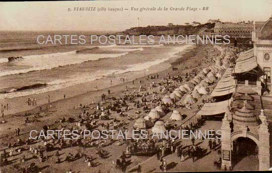 Cartes postales anciennes > CARTES POSTALES > carte postale ancienne > cartes-postales-ancienne.com Nouvelle aquitaine Pyrenees atlantiques Biarritz