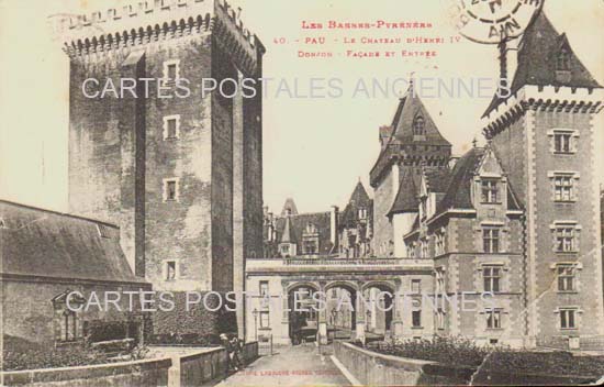 Cartes postales anciennes > CARTES POSTALES > carte postale ancienne > cartes-postales-ancienne.com Nouvelle aquitaine Pyrenees atlantiques Pau