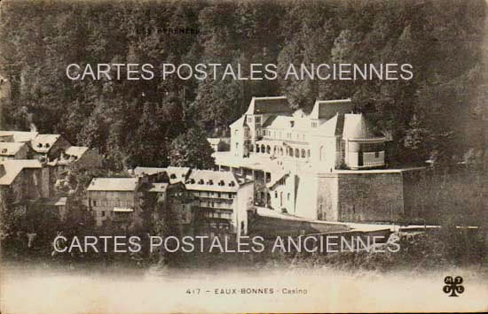 Cartes postales anciennes > CARTES POSTALES > carte postale ancienne > cartes-postales-ancienne.com Nouvelle aquitaine Pyrenees atlantiques Eaux Bonnes