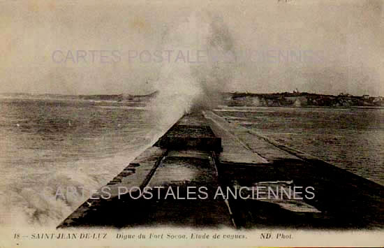 Cartes postales anciennes > CARTES POSTALES > carte postale ancienne > cartes-postales-ancienne.com Nouvelle aquitaine Pyrenees atlantiques Saint Jean De Luz