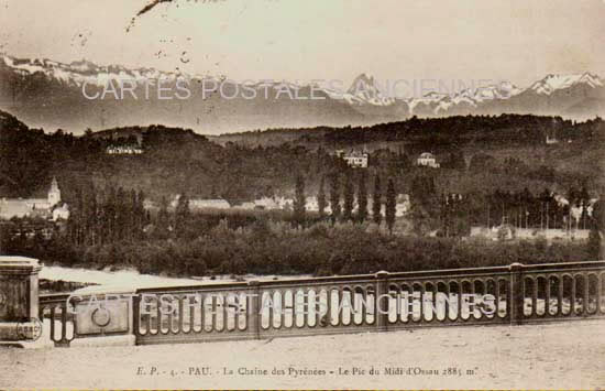 Cartes postales anciennes > CARTES POSTALES > carte postale ancienne > cartes-postales-ancienne.com Nouvelle aquitaine Pyrenees atlantiques Pau