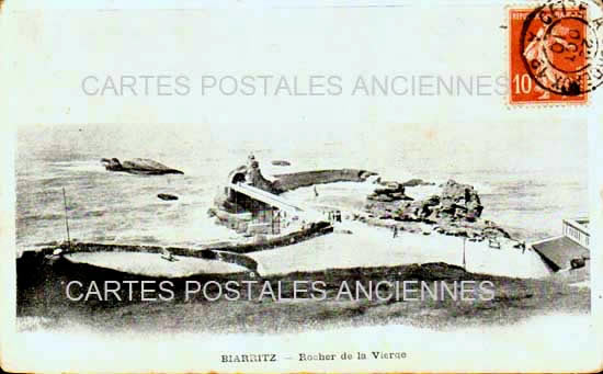 Cartes postales anciennes > CARTES POSTALES > carte postale ancienne > cartes-postales-ancienne.com Nouvelle aquitaine Pyrenees atlantiques Biarritz