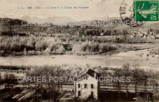 Cartes postales anciennes > CARTES POSTALES > carte postale ancienne > cartes-postales-ancienne.com Nouvelle aquitaine Pyrenees atlantiques Pau