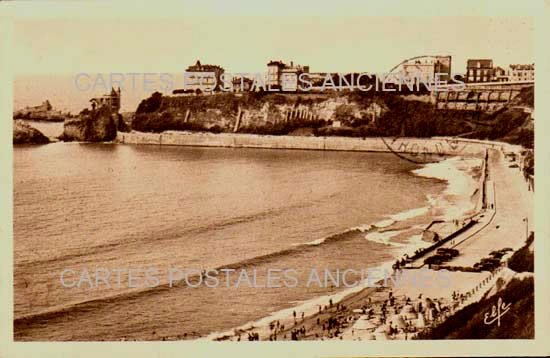 Cartes postales anciennes > CARTES POSTALES > carte postale ancienne > cartes-postales-ancienne.com Nouvelle aquitaine Pyrenees atlantiques Biarritz