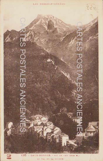 Cartes postales anciennes > CARTES POSTALES > carte postale ancienne > cartes-postales-ancienne.com Nouvelle aquitaine Pyrenees atlantiques Eaux Bonnes
