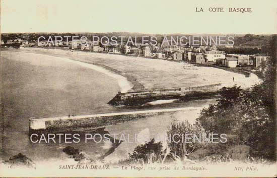 Cartes postales anciennes > CARTES POSTALES > carte postale ancienne > cartes-postales-ancienne.com Nouvelle aquitaine Pyrenees atlantiques Saint Jean De Luz