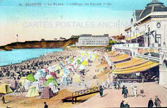 Cartes postales anciennes > CARTES POSTALES > carte postale ancienne > cartes-postales-ancienne.com Nouvelle aquitaine Pyrenees atlantiques Biarritz