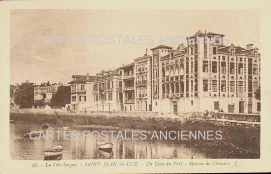 Cartes postales anciennes > CARTES POSTALES > carte postale ancienne > cartes-postales-ancienne.com Nouvelle aquitaine Pyrenees atlantiques Saint Jean De Luz