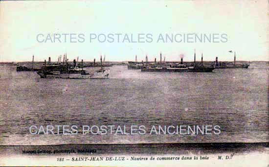 Cartes postales anciennes > CARTES POSTALES > carte postale ancienne > cartes-postales-ancienne.com Nouvelle aquitaine Pyrenees atlantiques Saint Jean De Luz