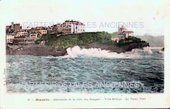Cartes postales anciennes > CARTES POSTALES > carte postale ancienne > cartes-postales-ancienne.com Nouvelle aquitaine Pyrenees atlantiques Biarritz