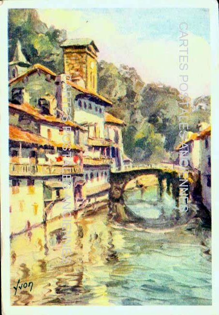 Cartes postales anciennes > CARTES POSTALES > carte postale ancienne > cartes-postales-ancienne.com Nouvelle aquitaine Pyrenees atlantiques Saint Jean Pied De Port