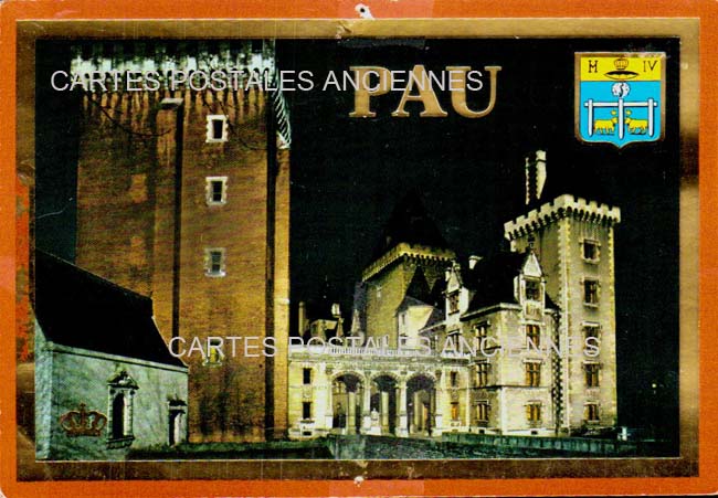Cartes postales anciennes > CARTES POSTALES > carte postale ancienne > cartes-postales-ancienne.com Nouvelle aquitaine Pyrenees atlantiques Pau