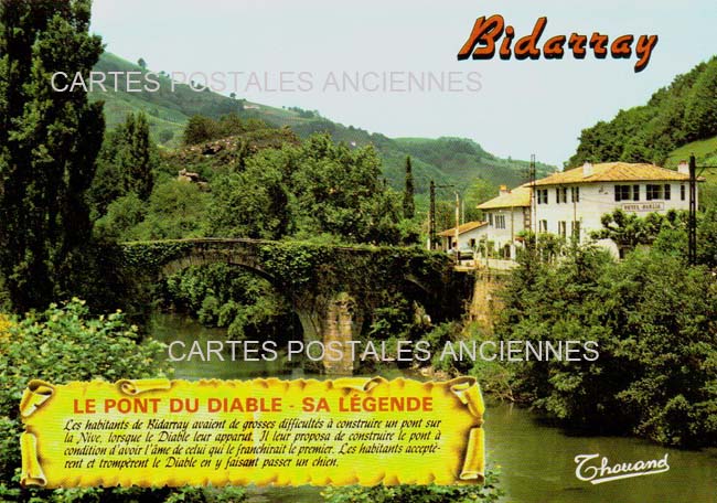 Cartes postales anciennes > CARTES POSTALES > carte postale ancienne > cartes-postales-ancienne.com Nouvelle aquitaine Pyrenees atlantiques Bidarray