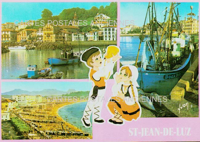 Cartes postales anciennes > CARTES POSTALES > carte postale ancienne > cartes-postales-ancienne.com Nouvelle aquitaine Pyrenees atlantiques Saint Jean De Luz