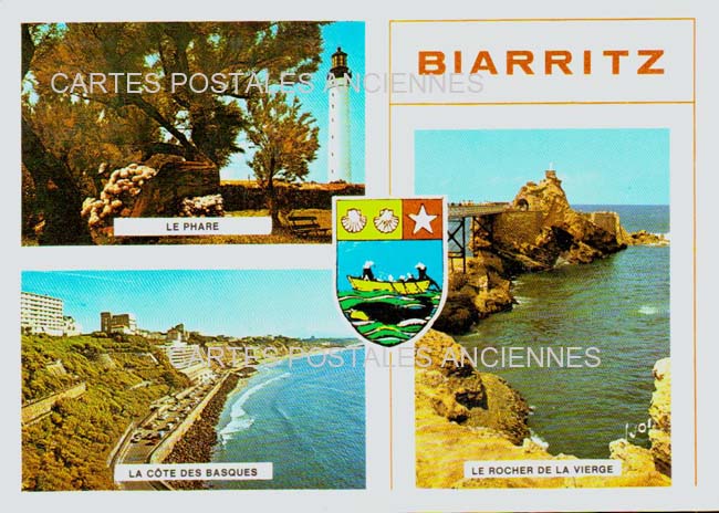 Cartes postales anciennes > CARTES POSTALES > carte postale ancienne > cartes-postales-ancienne.com Nouvelle aquitaine Pyrenees atlantiques Biarritz