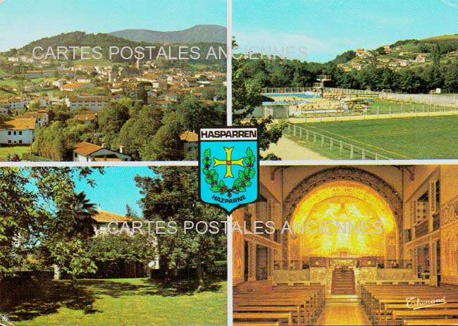 Cartes postales anciennes > CARTES POSTALES > carte postale ancienne > cartes-postales-ancienne.com Nouvelle aquitaine Pyrenees atlantiques Hasparren