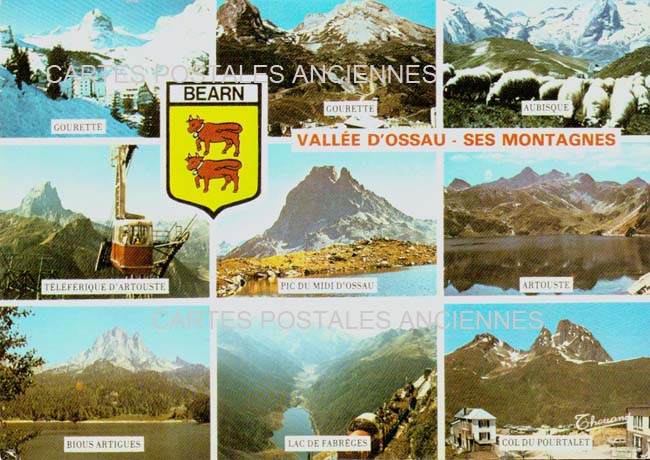 Cartes postales anciennes > CARTES POSTALES > carte postale ancienne > cartes-postales-ancienne.com Nouvelle aquitaine Pyrenees atlantiques Eaux Chaudes