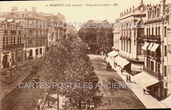 Cartes postales anciennes > CARTES POSTALES > carte postale ancienne > cartes-postales-ancienne.com Nouvelle aquitaine Pyrenees atlantiques Biarritz
