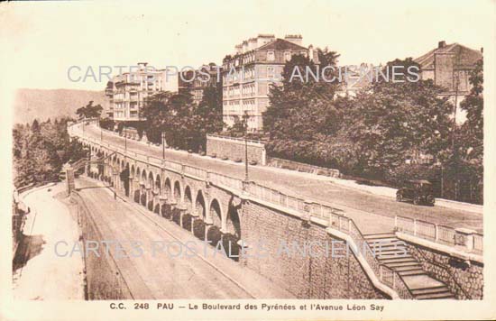Cartes postales anciennes > CARTES POSTALES > carte postale ancienne > cartes-postales-ancienne.com Nouvelle aquitaine Pyrenees atlantiques Pau
