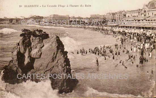 Cartes postales anciennes > CARTES POSTALES > carte postale ancienne > cartes-postales-ancienne.com Nouvelle aquitaine Pyrenees atlantiques Biarritz