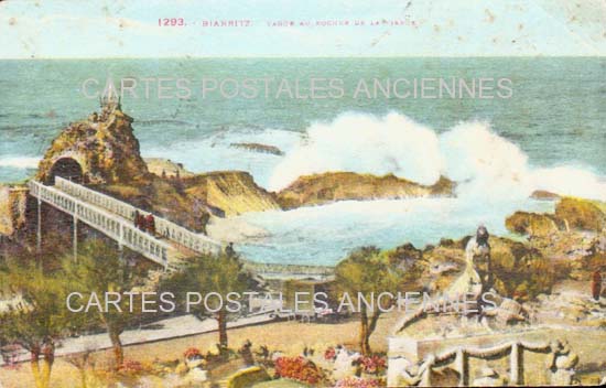 Cartes postales anciennes > CARTES POSTALES > carte postale ancienne > cartes-postales-ancienne.com Nouvelle aquitaine Pyrenees atlantiques Biarritz