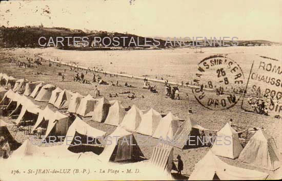 Cartes postales anciennes > CARTES POSTALES > carte postale ancienne > cartes-postales-ancienne.com Nouvelle aquitaine Pyrenees atlantiques Saint Jean De Luz