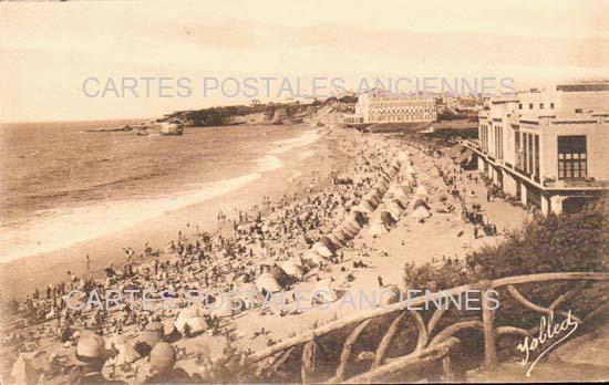 Cartes postales anciennes > CARTES POSTALES > carte postale ancienne > cartes-postales-ancienne.com Nouvelle aquitaine Pyrenees atlantiques Biarritz