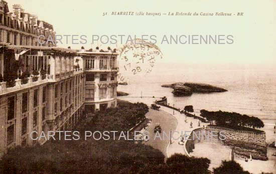 Cartes postales anciennes > CARTES POSTALES > carte postale ancienne > cartes-postales-ancienne.com Nouvelle aquitaine Pyrenees atlantiques Biarritz