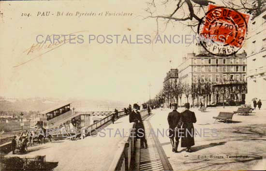 Cartes postales anciennes > CARTES POSTALES > carte postale ancienne > cartes-postales-ancienne.com Nouvelle aquitaine Pyrenees atlantiques Pau