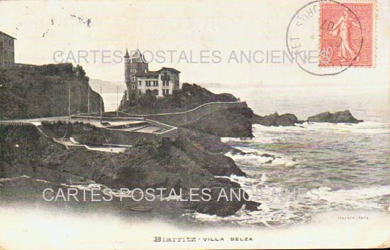 Cartes postales anciennes > CARTES POSTALES > carte postale ancienne > cartes-postales-ancienne.com Nouvelle aquitaine Pyrenees atlantiques Biarritz