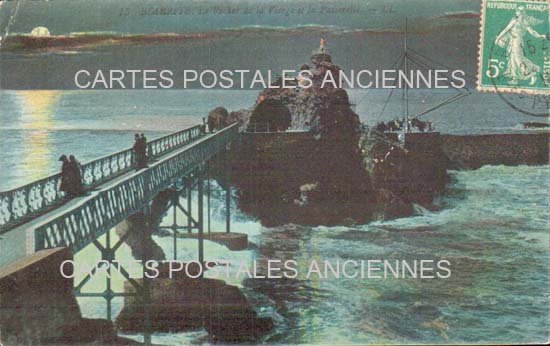Cartes postales anciennes > CARTES POSTALES > carte postale ancienne > cartes-postales-ancienne.com Nouvelle aquitaine Pyrenees atlantiques Biarritz