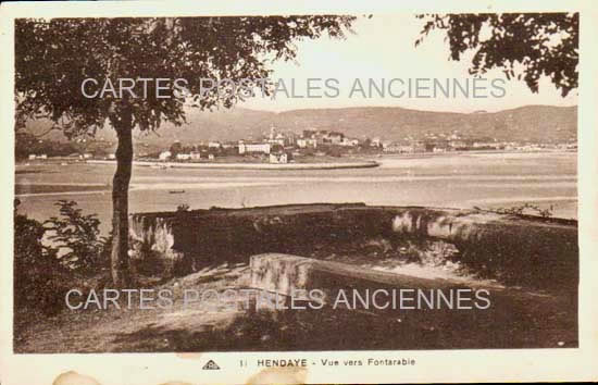 Cartes postales anciennes > CARTES POSTALES > carte postale ancienne > cartes-postales-ancienne.com Nouvelle aquitaine Pyrenees atlantiques Hendaye