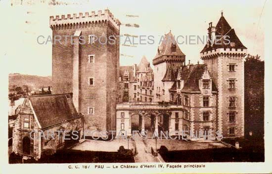 Cartes postales anciennes > CARTES POSTALES > carte postale ancienne > cartes-postales-ancienne.com Nouvelle aquitaine Pyrenees atlantiques Pau