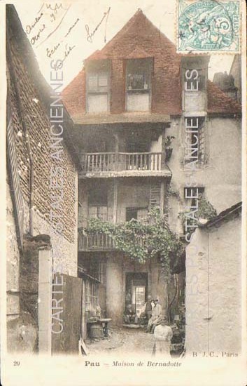 Cartes postales anciennes > CARTES POSTALES > carte postale ancienne > cartes-postales-ancienne.com Nouvelle aquitaine Pyrenees atlantiques Pau