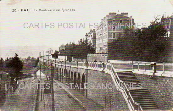 Cartes postales anciennes > CARTES POSTALES > carte postale ancienne > cartes-postales-ancienne.com Nouvelle aquitaine Pyrenees atlantiques Pau