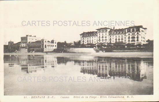 Cartes postales anciennes > CARTES POSTALES > carte postale ancienne > cartes-postales-ancienne.com Nouvelle aquitaine Pyrenees atlantiques Hendaye