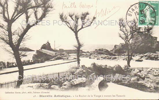 Cartes postales anciennes > CARTES POSTALES > carte postale ancienne > cartes-postales-ancienne.com Nouvelle aquitaine Pyrenees atlantiques Biarritz