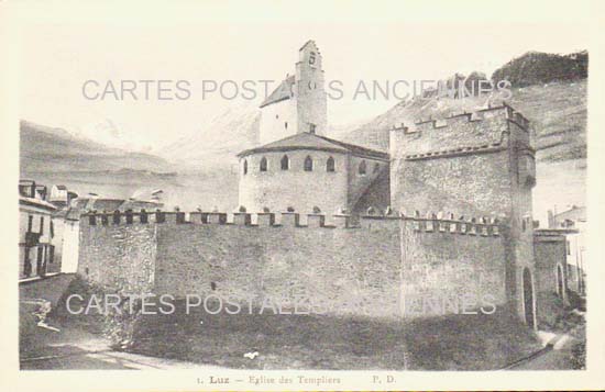 Cartes postales anciennes > CARTES POSTALES > carte postale ancienne > cartes-postales-ancienne.com Occitanie Hautes pyrenees Luz Saint Sauveur